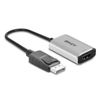 Lindy 41094, 0,11 m, DisplayPort, HDMI, Weiblich, Männlich, Gerade