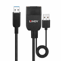 Lindy 35m USB 3.2 Gen 2 Typ A Hybridkabel, USB 3.2 Gen 2...