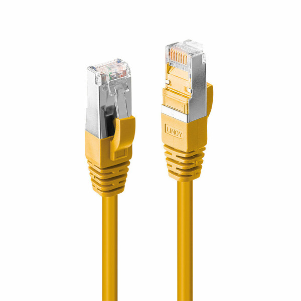 Lindy 47869, 15 m, Cat6a, S/FTP (S-STP), RJ-45, RJ-45, Gelb