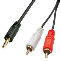 Lindy 35687, 2 x RCA, Männlich, 3.5mm,...