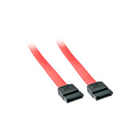 Lindy 33325, 0,7 m, SATA III, SATA 7-pin, SATA 7-pin, Weiblich/Weiblich, Rot