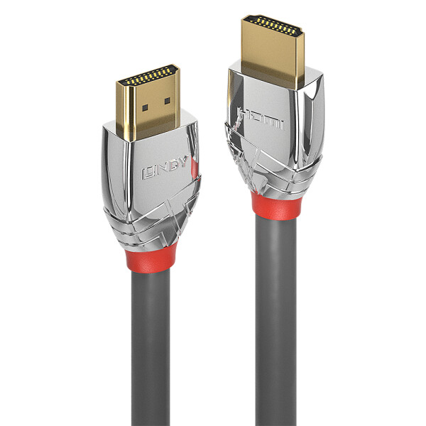 Lindy 37875, 7,5 m, HDMI Typ A (Standard), HDMI Typ A (Standard), 4096 x 2160 Pixel, 3D, Grau