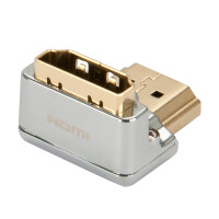 Lindy 41505, HDMI Type A (Standard), HDMI Typ A (Standard), Metallisch