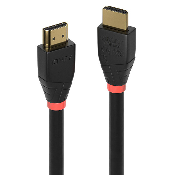 Lindy 41075, 30 m, HDMI Typ A (Standard), HDMI Typ A (Standard), 4096 x 2160 Pixel, Schwarz
