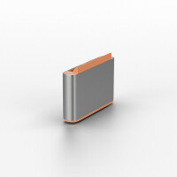 Lindy 40440, Schnittstellenblockierung, USB Typ-C, Orange, Acrylnitril-Butadien-Styrol (ABS), 10 Stück(e), Polybag
