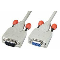 Lindy 0,5m RS232 Cable, 0,5 m, 9-pin D-Sub M, 9-pin D-Sub...