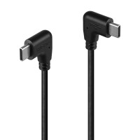 Lindy 32009, 1 m, USB C, USB C, USB 2.0, Schwarz