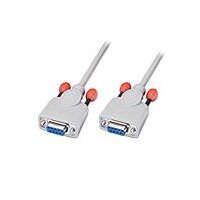 Lindy Nullmodem-Kabel 9 pol. Kupplung - Kabel