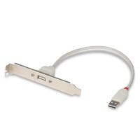 Lindy 33123, 0,3 m, USB Typ-A, USB Type A, Männlich,...