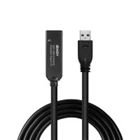 Lindy 10m USB 3.0 Aktivverlängerung Typ A an C, 10...