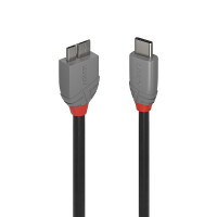 Lindy 36622, 2 m, USB C, Micro-USB B, USB 3.2 Gen 1 (3.1...
