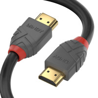 Lindy 36965, 5 m, HDMI Typ A (Standard), HDMI Typ A (Standard), 18 Gbit/s, Schwarz, Grau