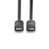 Lindy 36490, 0,5 m, DisplayPort, DisplayPort, Männlich, Männlich, 4096 x 2160 Pixel