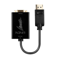 Lindy 41006, 0,15 m, VGA (D-Sub), DisplayPort, Männlich, Weiblich, Gerade