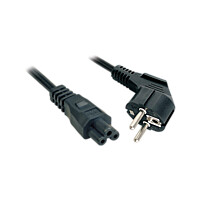 Lindy 5m, CEE 7/7 - IEC 320 C5, 5 m, CEE7/7, C5-Koppler