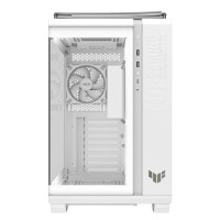 ASUS TUF GAMING GT502 Horizon TG ARGB White, Midi Tower, PC, Weiß, ATX, micro ATX, Mini-ITX, 16,3 cm, 40 cm