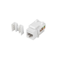 Lanberg KSU6-1090, Flach, Weiß, RJ-45, LSA,...
