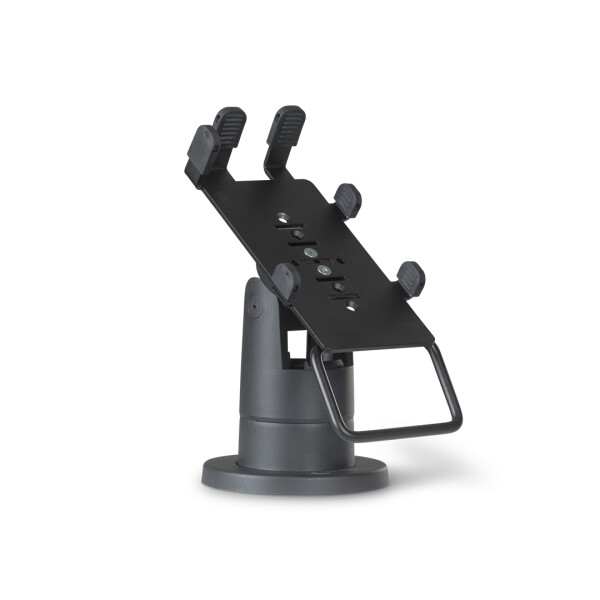 Ergonomic Solutions SpacePole Payment VER400-S-02, POS-Halterung, Schwarz, Komposite, Metall, VeriFone, P200 & P400, ClickSafe