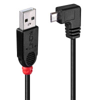 Lindy 31976, 1 m, USB A, Micro-USB B, USB 2.0,...