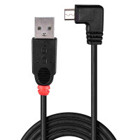 Lindy 31976, 1 m, USB A, Micro-USB B, USB 2.0,...