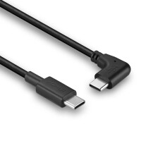 Lindy 32005, 1 m, USB C, USB C, USB 2.0, Schwarz