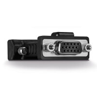Lindy 32121, Schwarz, 3840 x 2160 Pixel, Metall, Gleichstrom, 5 V, 48 mm