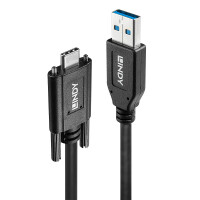 Lindy 41879, 1 m, USB A, USB C, USB 3.2 Gen 2 (3.1 Gen...