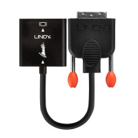 Lindy DVI auf VGA Konverter, 0,1 m, DVI-D, VGA (D-Sub),...