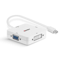 Lindy 41035, 0,2 m, 2160p, Weiß, Aktiver Videokonverter, 10 - 85%, 53 g