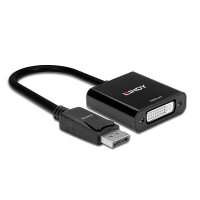 Lindy 41734, Schwarz, Aktiver Videokonverter, 30 g, 170 mm, Mini DisplayPort, DVI-D
