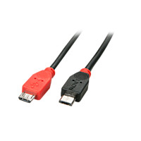 Lindy 31759, 1 m, Micro-USB B, Micro-USB B, USB 2.0,...