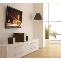 B-TECH BT7523/B, Schrauben, 25 kg, 119,4 cm (47"), 75 x 75 mm, 200 x 200 mm, Schwarz