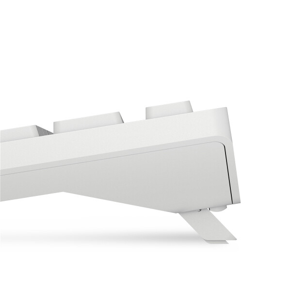 Dell KM5221W-WH, Volle Größe (100%), Kabellos, RF Wireless, AZERTY, Weiß, Maus enthalten