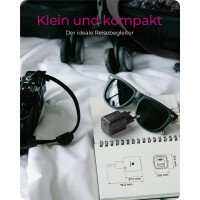 ICY BOX IB-PS1020-PD, Drinnen, AC, Schwarz