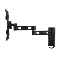 B-TECH Ventry BTV504, 119,4 cm (47"), 200 x 200 mm, 200 x 200 mm, -15 - 15°, 360°, Schwarz
