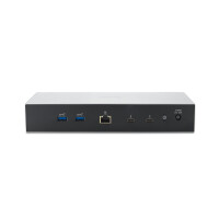 Kensington Zubehör Notebook, Kabelgebunden, Thunderbolt 5, 140 W, 3,5 mm, 10,100,1000,2500 Mbit/s, Schwarz, Grau