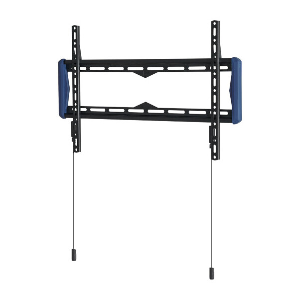 B-TECH Elements Fixed 600 Flat, 70 kg, 2,03 m (80"), 100 x 100 mm, 650 x 400 mm, Schwarz, Blau