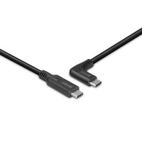 Lindy 32018, 1 m, USB C, USB C, USB 3.2 Gen 2 (3.1 Gen 2), 10 Gbit/s, Schwarz