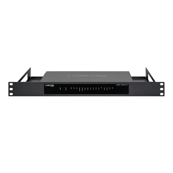 Lancom CPE blackline Rack Mount, Montageschelle, Schwarz, Metall, 1U, Deutschland, LANCOM 1803VAW-5G LANCOM 1803VAW LANCOM 1803VA-5G LANCOM 1803VA-4G LANCOM 1803VA LANCOM...