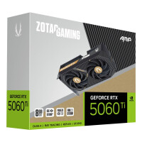 ZOTAC GAMING GeForce RTX 5060 Ti AMP, GeForce RTX 5060 Ti, 8 GB, GDDR7, 128 Bit, 7680 x 4320 Pixel, PCI Express x8 5.0