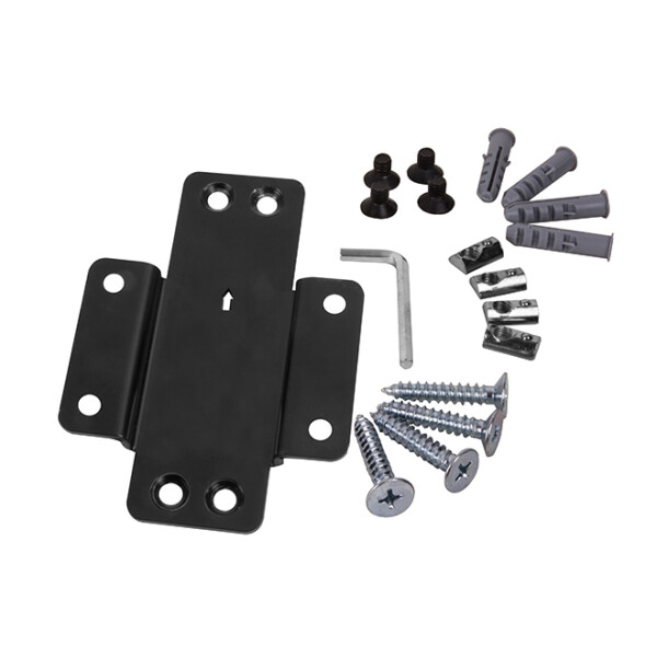 B-TECH BT8390-WFK2, Schelle, Schwarz, 126 mm, 19 mm, 178 mm, 4,9 cm