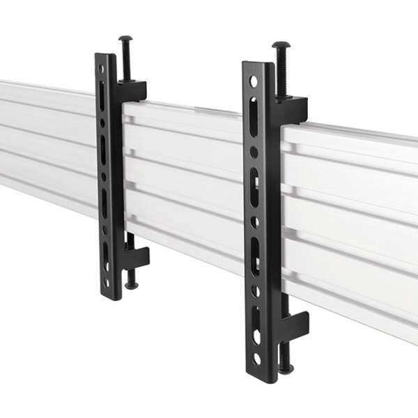 B-TECH BT8390-VESA200F, Flachbildschirm-Montagearm, Schwarz, 70 kg, Schiene, 119,4 cm (47"), 81,3 cm (32")