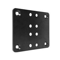 B-TECH BT8390, Basis, Schwarz, Stahl, Wand, 140 mm, 5 mm