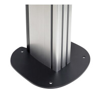 B-TECH BT8380-FFB, Schwarz, 200 kg, System X, 240 mm, 240 mm, 6 mm
