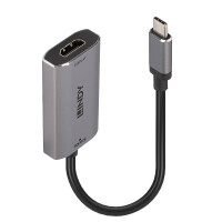 Lindy 43327, 0,11 m, USB Typ-C, HDMI, Männlich,...
