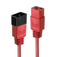 Lindy 30123, 1 m, C19-Koppler, C20-Koppler, 250 V, 16 A