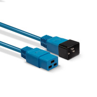 Lindy 30121, 2 m, C19-Koppler, C20-Koppler, 250 V, 16 A