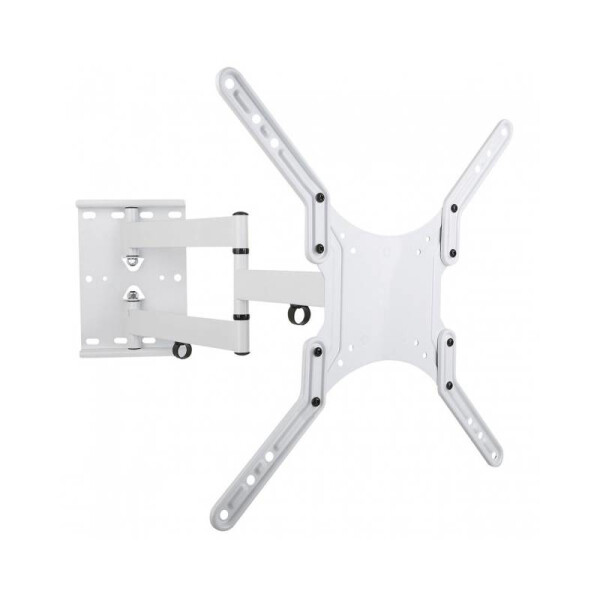 Techly ICA-PLB-136MW, 139,7 cm (55 Zoll), 400 x 400 mm, 400 x 400 mm, -2 - 12°, Metall, Weiß