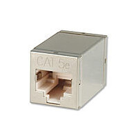 Lindy 60187, RJ45, RJ45, Metallisch
