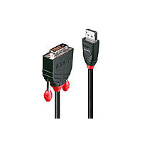 Lindy 41489, 0,5 m, DisplayPort, DVI-D, Männlich, Männlich, 1920 x 1200 Pixel